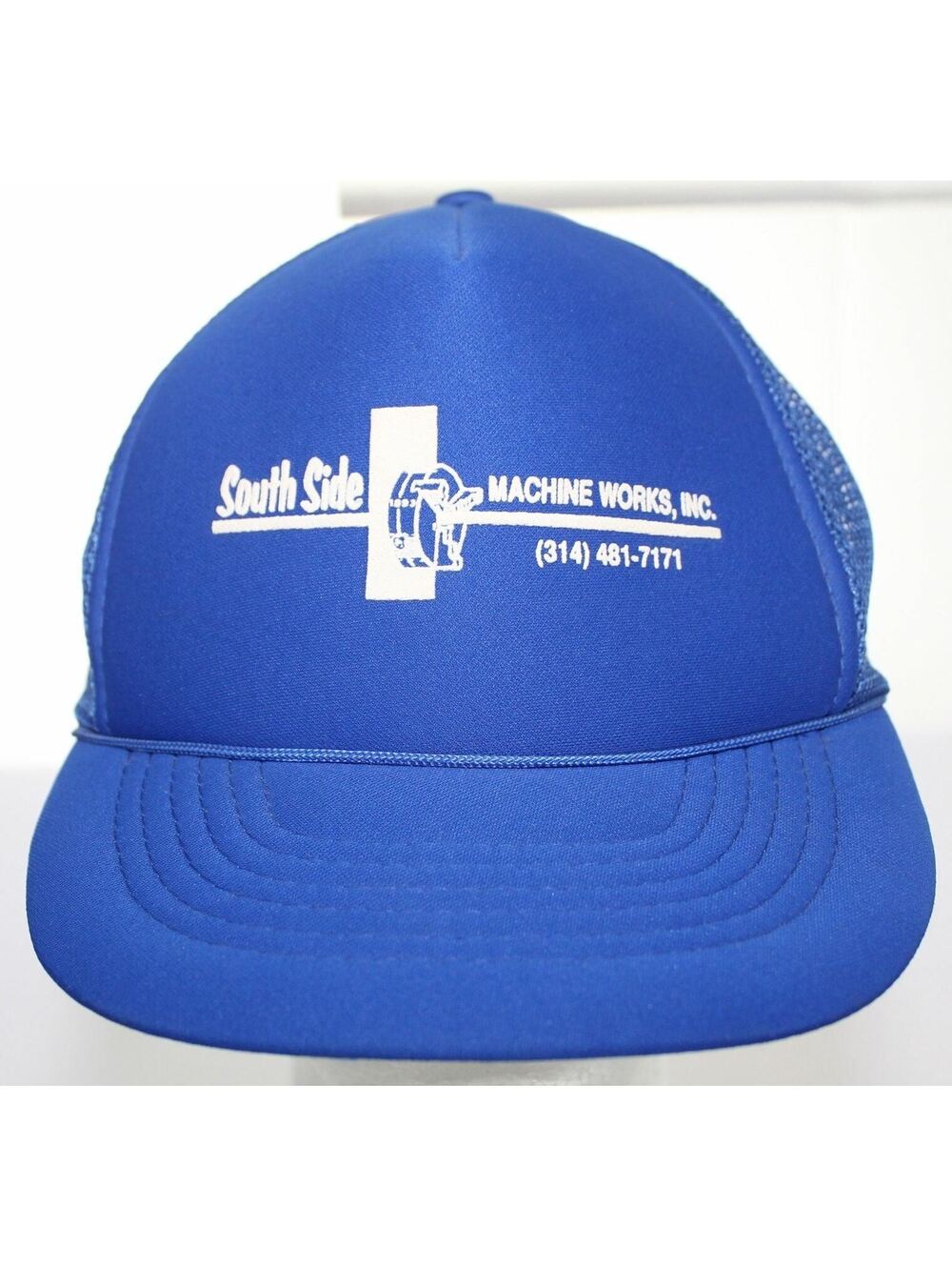 Vintage South Side Machine Works, Inc. St. Louis Trucker Hat Crown Snapback Cap